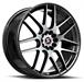Spec-1 SP-65 17x8.0 5x110 5x114.3 +42 Cb 73.1 Gloss Black & Machined