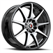Spec-1 SP-67 17x7.0 5x112 5x114.3 +42 Cb 73.1 Gloss Black & Machined