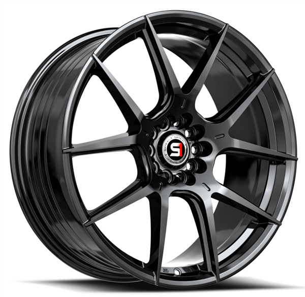 Spec-1 SP-71 17x8.0 4x100 4x114.3 +42 Cb 73.1 Gloss Black
