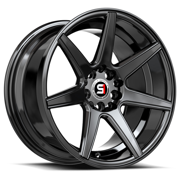 Spec-1 SP-73 17x7.5 5x100 5x114.3 +42 Cb 73.1 Gloss Black