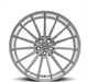 SPORZA PENTAGON 22X9 5X112 +25 CB 72.6 SILVER BRUSHED **STAGGERED**