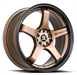 Spec-1 SPT-31 18x8.5 4x100 4x114.3 +38 Cb 73.1 Matte Bronze & Black Lip