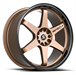 Spec-1 SPT-33 17x8.0 5x114.3 5x120 +38 Cb 73.1 Matte Bronze & Black Lip