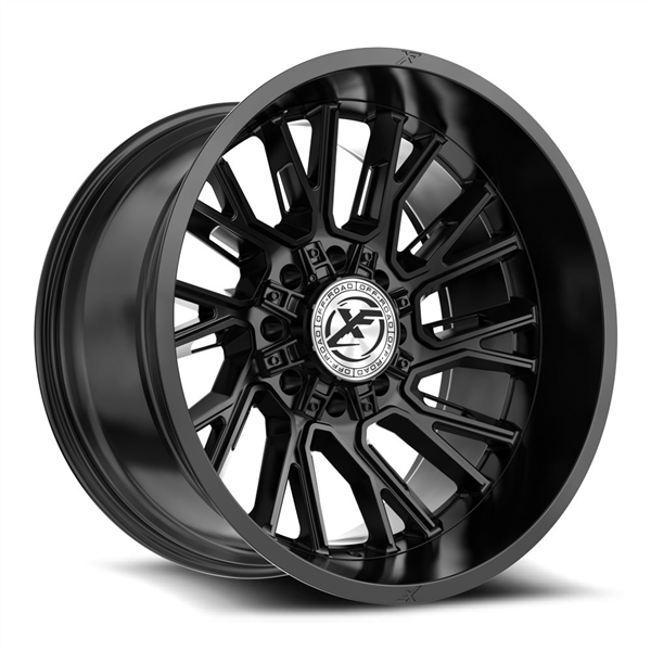 XF Off-Road XF-230 22x12 8x165.1 8x170 -44 Cb 125.2 Satin Black
