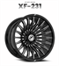 XF OFF-ROAD XF-231 26X14 6X135 6X139.7 -76 CB 106.4 GLOSS BLACK & MILLED