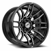 XF Off-Road XF-232 18x9 5x127 5x139.7 +12 Cb 78.1 Gloss Black & Milled
