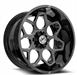XF Off-Road XF-233 20x10 6x135 6x139.7 -12 Cb 106.4 Gloss Black & Milled