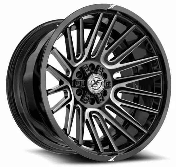 XF Off-Road XF-234 17x9 6x135 6x139.7 0 Cb 106.4 Gloss Black & Milled