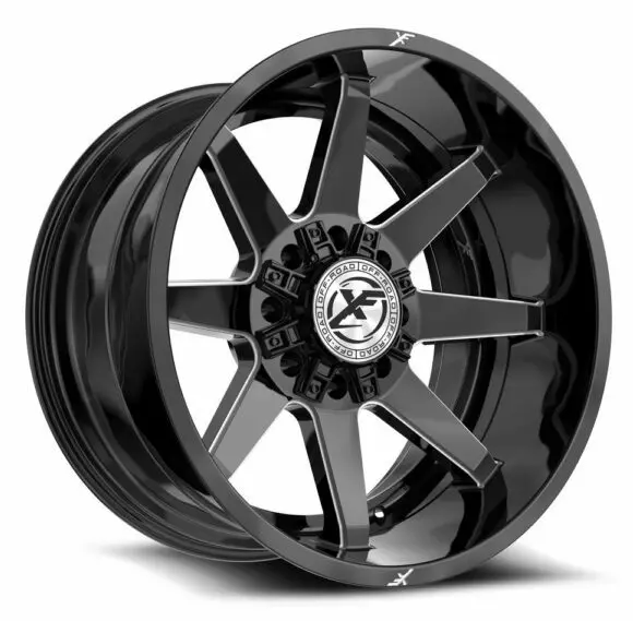 XF Off-Road XF-236 20x9 8x165.1 8x170 0 Cb 125.2 Gloss Black & Milled