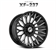 XF OFF-ROAD XF-237 24X14 6X135 6X139.7 -76 CB 106.4 GLOSS BLACK & MILLED