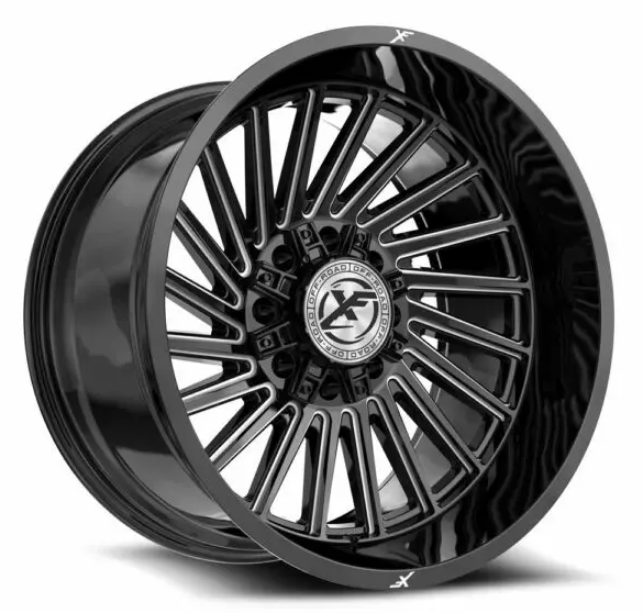 XF Off-Road XF-239 20x9 8x165.1 8x170 +12 Cb 125.2 Gloss Black & Milled